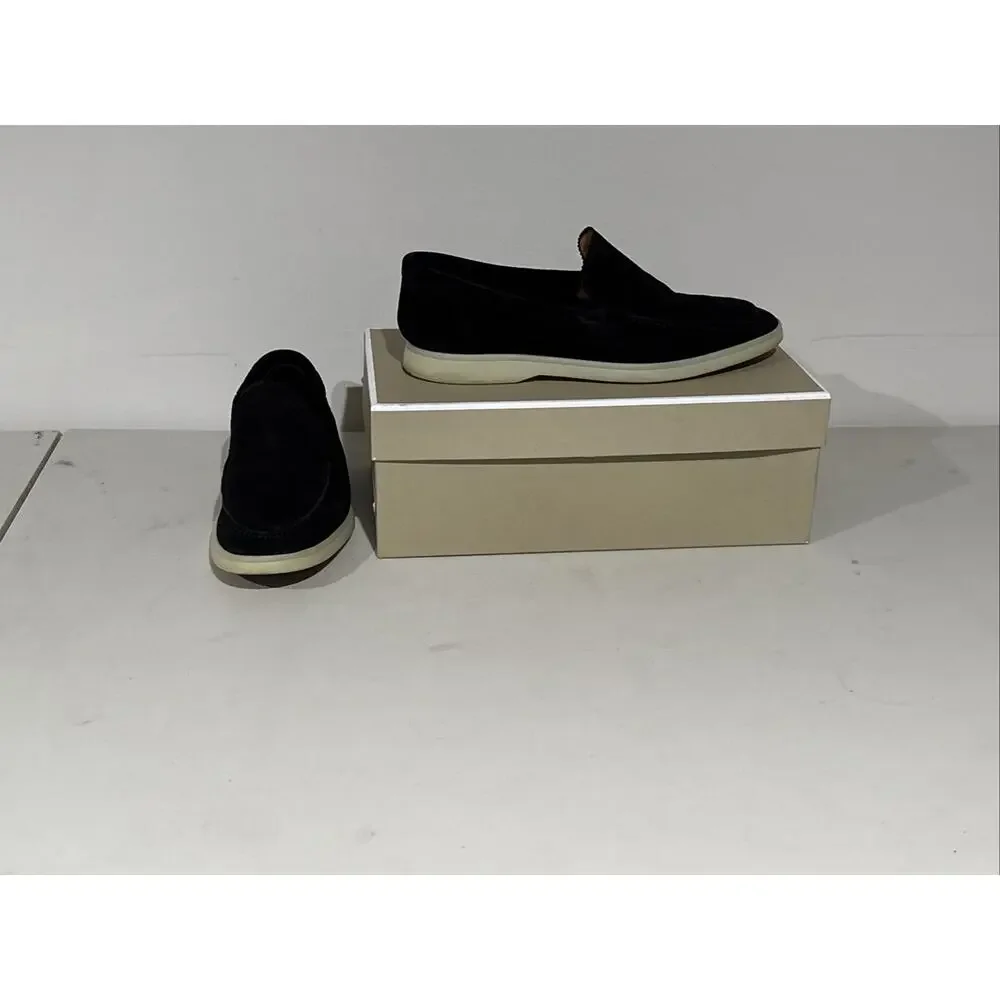 Aurelien Yacht Loafer 2.0 Black SoftEy Suede Men’s EU 43 US 10 w/ Box